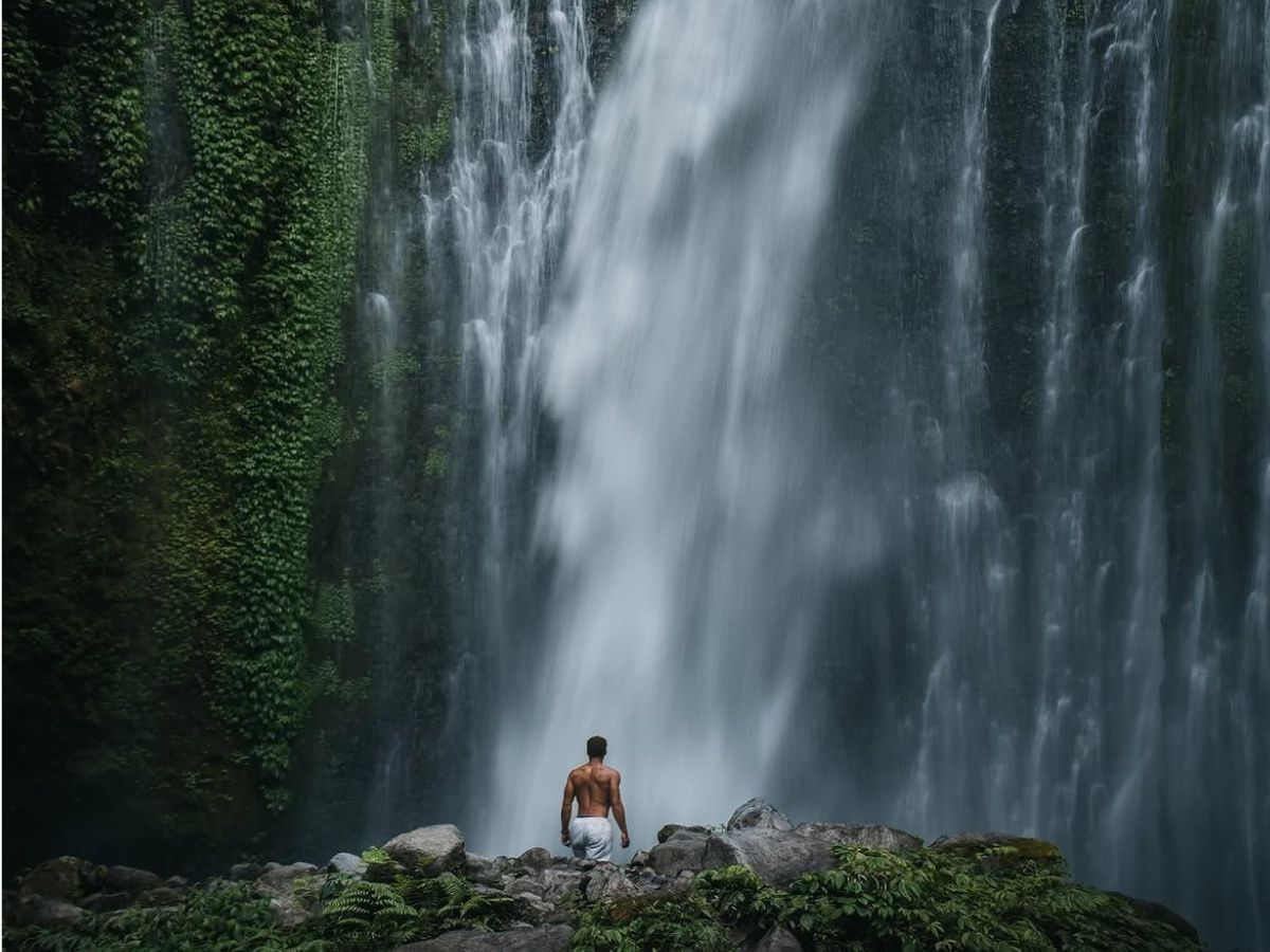 sendang gile waterfall